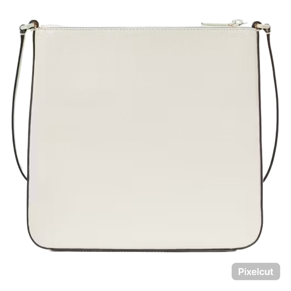 NWT Kate Spade Sadie Crossbody Bag Meringue Cream Leather Purse Current Season - Picture 4 of 11